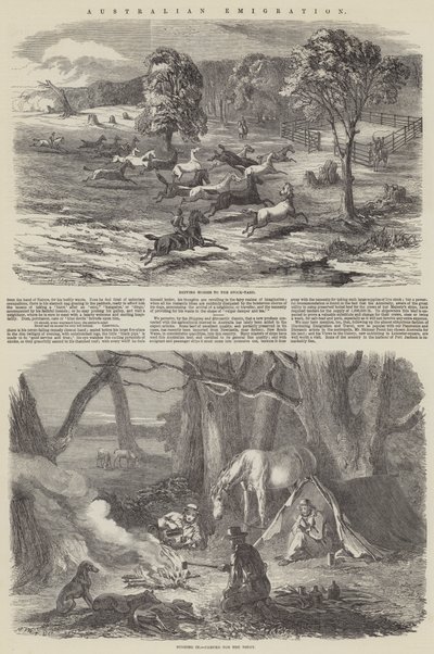 Émigration australienne - Harrison William Weir